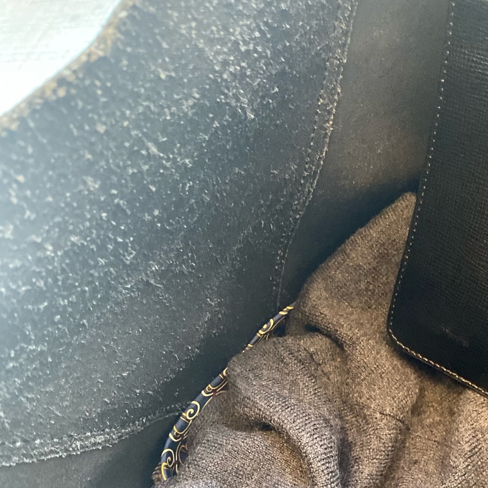 L.K.BENNETT SAFFIANO LEATHER EDGY CLASSI.C Frm LONDON Tote LUX GORG - Picture 13 of 15
